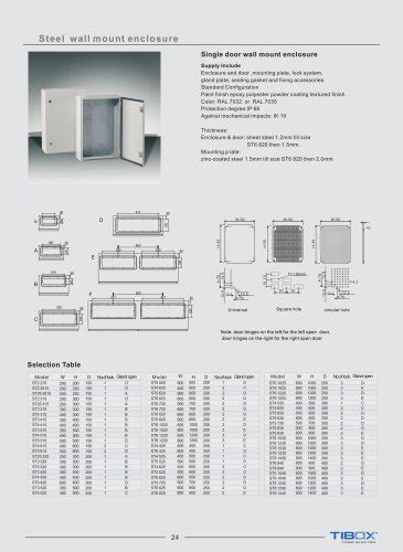 tibox metal enclosure|tibox catalog.